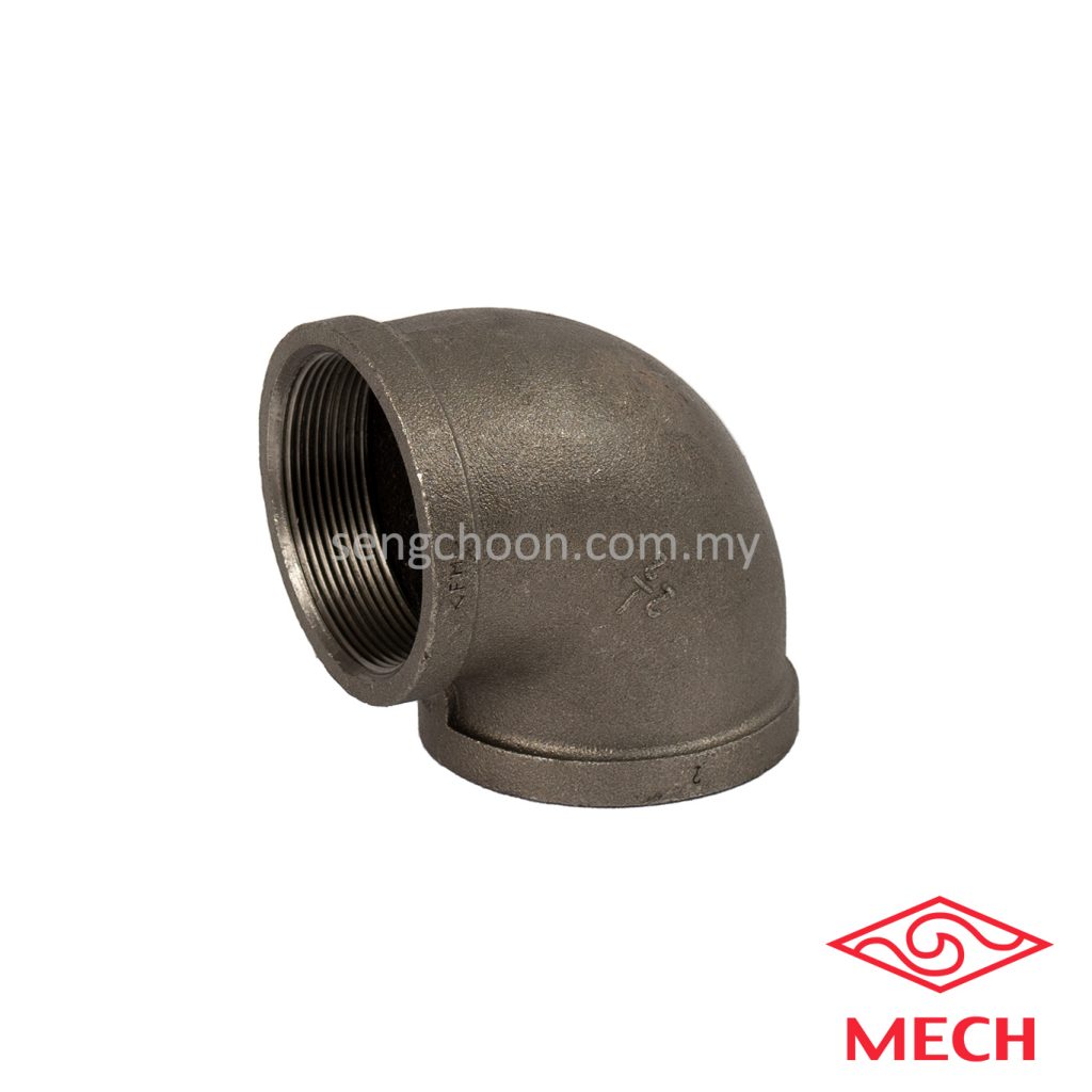 Mech Malleable Iron Steam 90 Degree Elbow 150lbs Bspt Sengchoon 7257