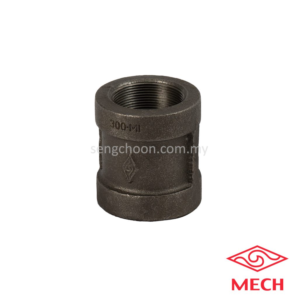 Mech Malleable Iron Steam Reducing Nipple 150lbs Bspt Sengchoon 0203