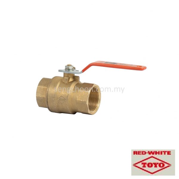 _TOYO BRASS BALL VALVE BSPT THREADED END, 600 PSI, FIG.5044A