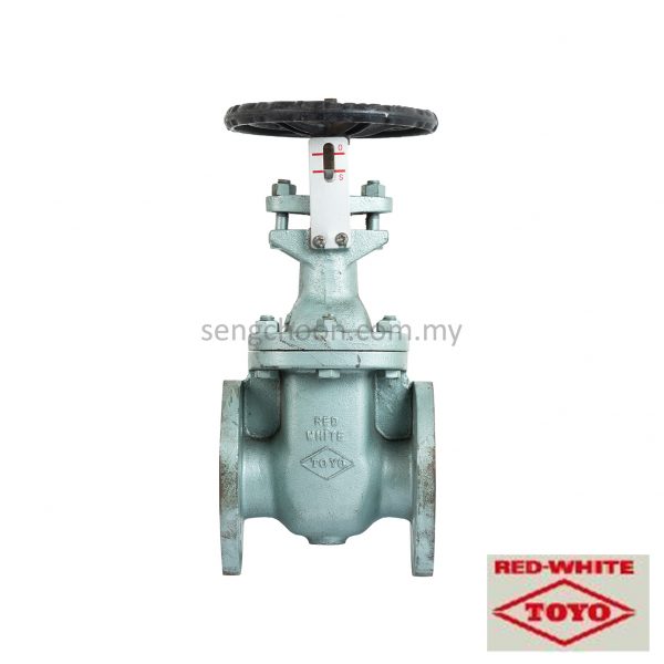 _TOYO CAST IRON NRS GATE VALVE FLANGE END ANSI150 , CLASS 125, FIG.415AE (2)