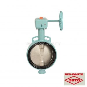 _TOYO DUCTILE IRON WAFER BUTTERFLY VALVE GEAR TYPE , CLASS 200, FIG.917DNSG