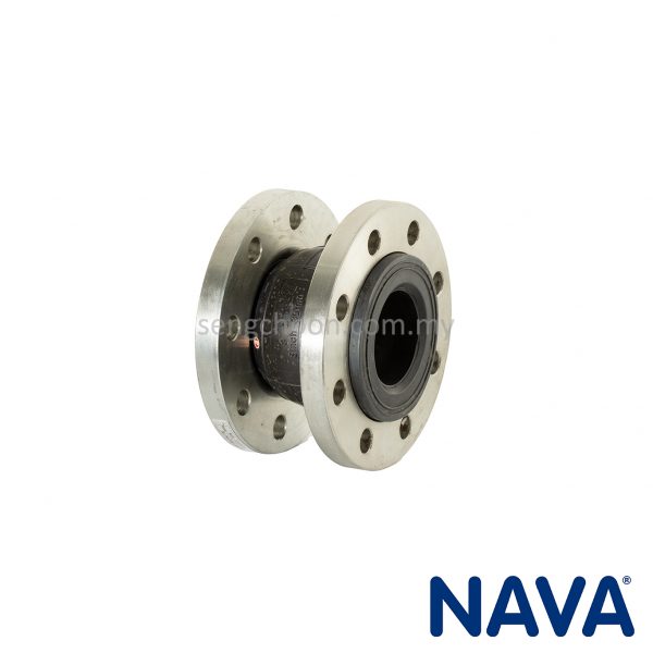 NAVA SINGLE SPHERE RUBBER JOINT PN16 FLANGED, 321